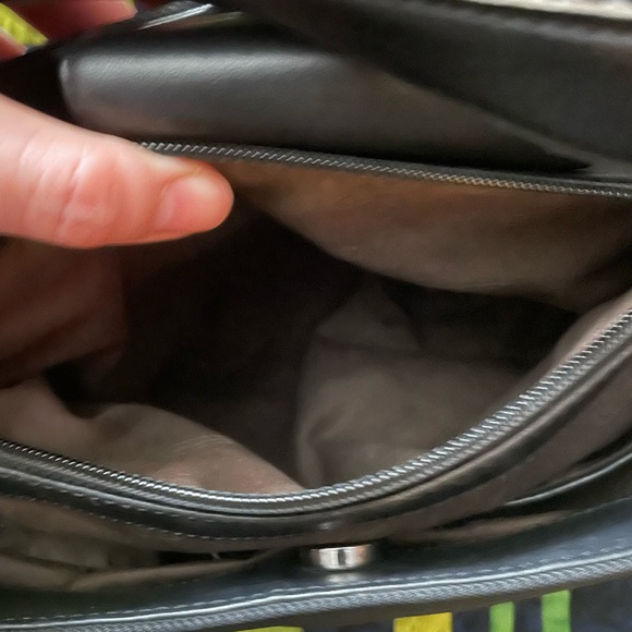 COA Coach Black Mercer Nylon Vintage Shoulder Bag 7412 - Picture 6 of 14